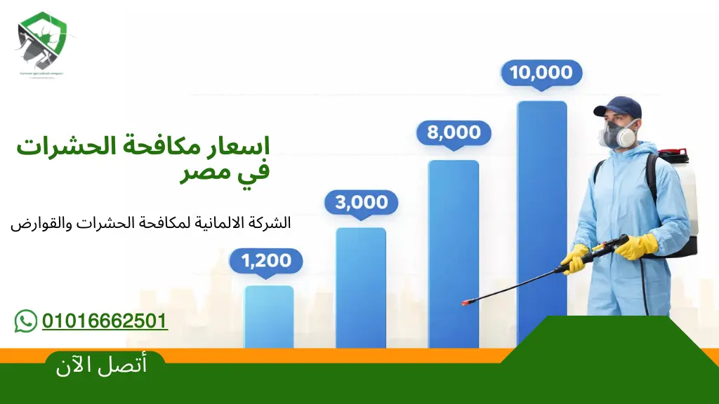 اسعار مكافحة الحشرات في مصر